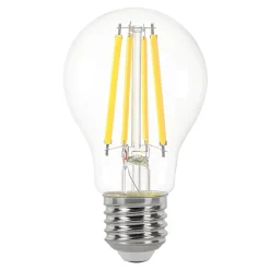 3 ampoules LED à filament A60 standard E27 806lm = 60W blanc neutre Jacobsen