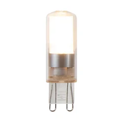 2 Ampoules LED G9 400lm=35W blanc chaud Jacobsen