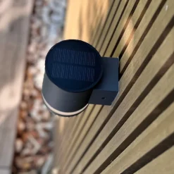 2 Appliques murales solaires HELIO H12cm