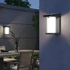 2 Appliques murales solaires LUSTY H18cm