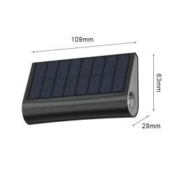 4 Appliques solaires TWILY H6c