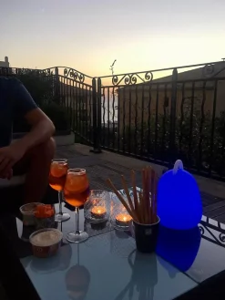 2 baladeuses sans fil flottante LIBERTY H24cm