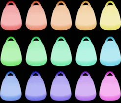 2 baladeuses sans fil flottante LIBERTY H24cm