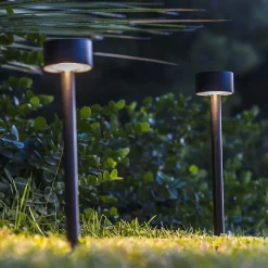 2 Balises solaires à piquer FORTY H30cm