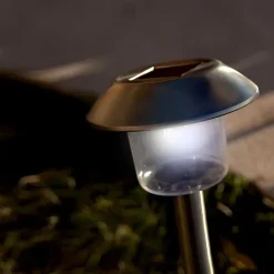 8 Balises solaires à planter ALESIA H39cm