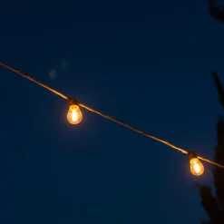 2 Guirlandes solaire FANTASY CORD HYBRID 10 ampoules 7.50M