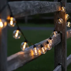 2 Guirlandes solaire filament BESTY 25 ampoules 20M