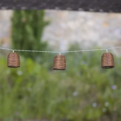 2 Guirlandes solaire FORMENTERA 10 ampoules 3.8M