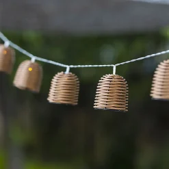 2 Guirlandes solaire FORMENTERA 10 ampoules 3.8M