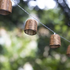 2 Guirlandes solaire FORMENTERA 10 ampoules 3.8M