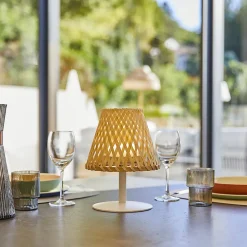 2 Lampes de table sans fil IBIZA H26cm