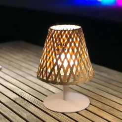 2 Lampes de table sans fil IBIZA H26cm