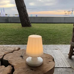 2 Lampes de table sans fil LADY MINI H22cm