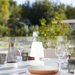 2 Lampes de table sans fil LADY MINI H22cm