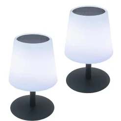 2 Lampes de table solaire STANDY TINY SOLAR H25cm