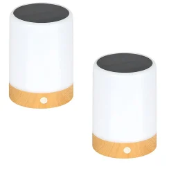 2 Lampes de table solaires DUOLIGHT H13 cm