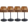 4 Lampes de table TWINS RAFFY H24cm