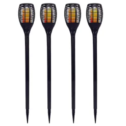 4 mini torches effet flamme MINI MAITY SUN H70cm