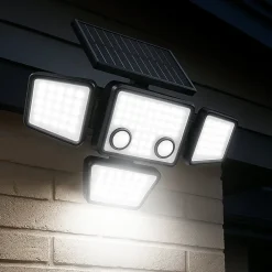 4 Projecteurs solaires sensor FAIRVIEW 700LM