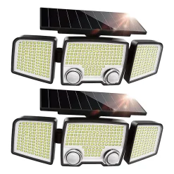 2 Projecteurs solaires sensor RAYLITE 800LM