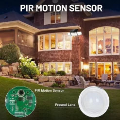 2 Projecteurs solaires sensor GLEAMAX 700LM