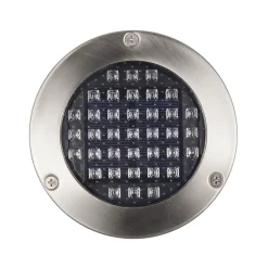 2 spots encastrable solaire Glend IP65 GoodHome lumière bleue