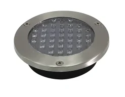 2 spots encastrable solaire Glend IP65 GoodHome lumière bleue