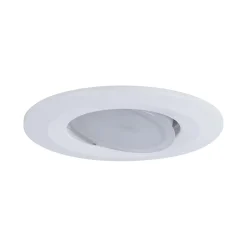 3 spots encastrables Calla LED intégrée 4000K IP65 3x680lm rond orientable blanc dépoli Paulmann