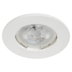 3 spots encastrables GU10 blanc neutre IP20 230lm 3.1W Ø8.2xH.8.7cm blanc