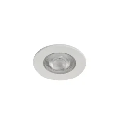 3 spots encastrables Ostwald LED intégrée blanc chaud IP20 310lm 4.5W Ø8.5xH.4.7cm blanc GoodHome