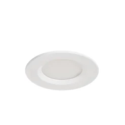 3 spots encastrables Thorold LED intégrée variation de blancs IP20 450lm 7W Ø8.5xH.4,5cm blanc GoodHome