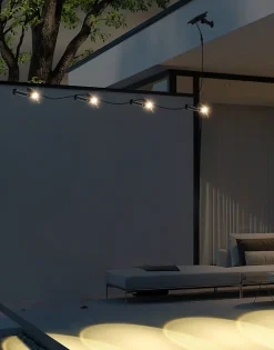 4 Spots solaires connectés MINI ROUNDY 200LM