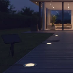 3 Spots Solaires encastrables SOLPOOL 100LM