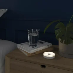 4 veilleuses Chadid LED intégrée blanc neutre IP20 dimmable 0,45W GoodHome