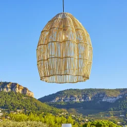 Abat jour naturel seul AVILA H60cm