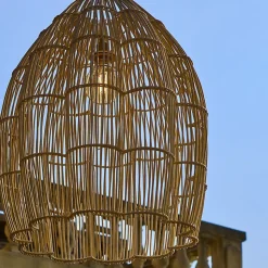 Abat jour naturel seul AVILA H60cm