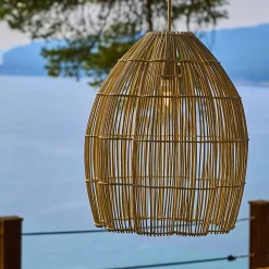 Abat jour naturel seul AVILA H60cm