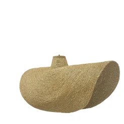 Abat jour naturel seul KLEIA H13cm