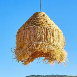 Abat jour naturel seul LEONORA INDOOR H52cm