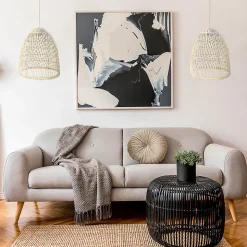 Abat jour naturel seul PAULO INDOOR H45cm