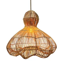 Abat jour naturel seul RONDA H53cm