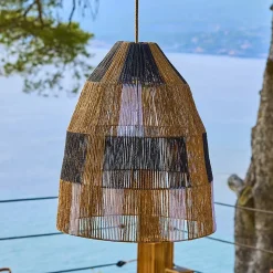 Abat jour naturel seul ZAHARA H58cm