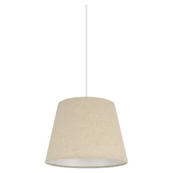 Abat-jour conique beige Ø20cm GoodHome Lokombi