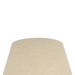 Abat-jour conique beige Ø30cm GoodHome Lokombi