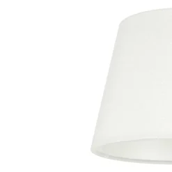 Abat-jour conique blanc Ø20cm GoodHome Lokombi
