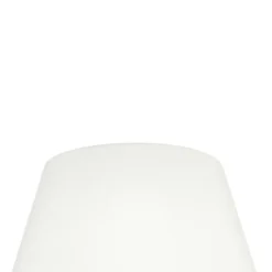 Abat-jour conique blanc Ø30cm GoodHome Lokombi