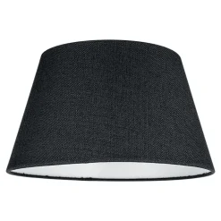 Abat-jour conique gris anthracite Ø30cm GoodHome Lokombi