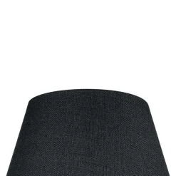Abat-jour conique gris anthracite Ø30cm GoodHome Lokombi