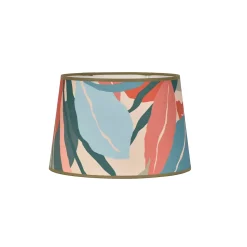 Abat-jour cylindre feuillage montera Ø30cm Corep