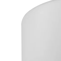 Abat-jour en lin blanc 18/18/14